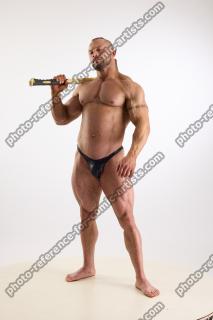 Duncan Standing Pose With Axe